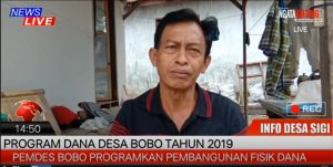 Program Desa Bobo Kec. Dolo Barat Tahun 2019