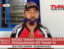 KADES TANAH HARAPAN JELASKAN PENGGUNAAN DD TAHAP III