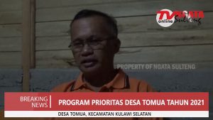 PROGRAM PRIORITAS DESA TOMUA TAHUN 2021 | CORNELIUS (KEPALA DESA)