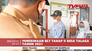 Penerima Manfaat BLT Desa Talaga Berterima Kasih untuk Bantuan Pemdes