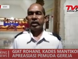 KADES MANTIKOLE APRESIASI PEMUDA GEREJA LAKSANAKAN KEGIATAN KEROHANIAN