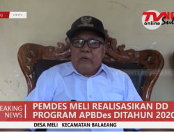 PEMDES MELI REALISASIKAN PROGRAM APBDes DITAHUN 2020