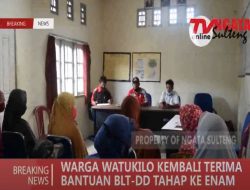 WARGA WATUKILO KEMBALI TERIMA BLT TAHAP VI