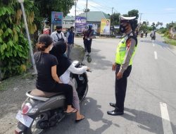 Cegah Gangguan Kamtibmas Serta Himbau Prokes, Polres Sigi Melalui UKL 5 Laksanakan K2YD