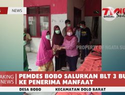 Pemdes Bobo Salurkan BLT Sampai Tiga Bulan untuk Penerima Manfaat