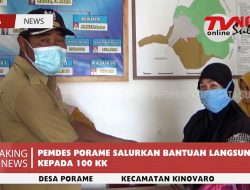 Realisasi Penyaluran BLT oleh Pemerintah Desa Porame