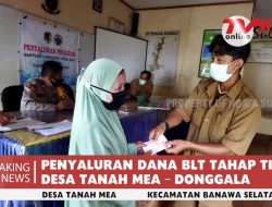 Penyaluran BLT Tanah Mea Tahap Tiga
