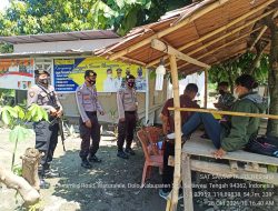 Patuhi Prokes dan Berantas Pungli, Satuan Samapta Polres Sigi Laksanakan Patroli