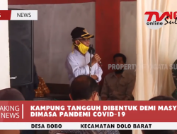 Launching Kampung Tangguh Kabelota Pura Desa Bobo Kecamatan Dolo Barat Kabupaten Sigi