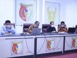 Rakor Monitoring For Prevention dan Survey Penilaian Integritas Pemkab Sigi bersama KPK RI