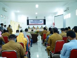 Bupati Sigi Membuka Secara Resmi Workshop Perencanaan, Pengelolaan, dan Pengawasan Keuangan Desa Tahun Anggaran 2022