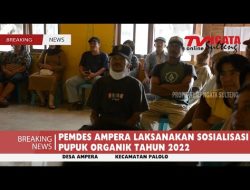PEMDES AMPERA LAKSANAKAN SOSIALISASI PUPUK ORGANIK TAHUN 2022