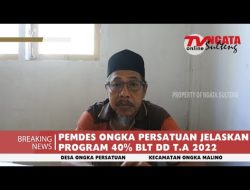 PEMDES BOBALO JELASKAN PENGGUNAAN DD T.A 2022