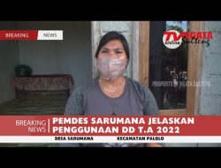 PEMDES SARUMANA JELASKAN PENGGUNAAN DD T.A 2022