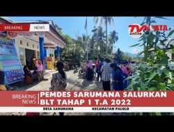 PEMDES SARUMANA SALURKAN BLT TAHAP 1 T.A 2022