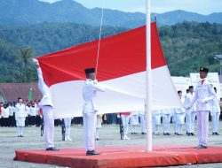 Pemkab Sigi Gelar Upacara Peringatan HUT Kemerdekaan RI Ke 77