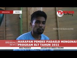 HARAPAN PEMDES PADAELO MENGENAI PROGRAM BLT TAHUN 2022