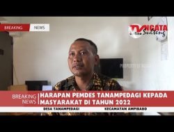 HARAPAN PEMDES TANAMPEDAGI KEPADA MASYARAKAT DI TAHUN 2022