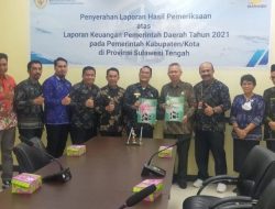 Kabupaten Sigi kembali Meraih Predikat Opini Wajar Tanpa Pengecualian WTP