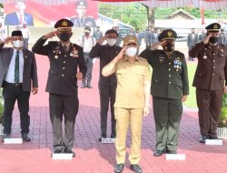 Polres Sigi Laksanakan Upacara Peringatan HUT Bhayangkara ke-76 Tahun 2022, Secara Virtual