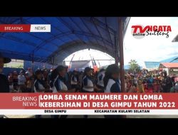 LOMBA SENAM MAUMERE DAN LOMBA KEBERSIHAN DI DESA GIMPU TAHUN 2022
