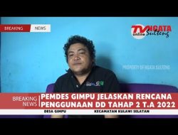 PEMDES GIMPU JELASKAN RENCANA PENGGUNAAN DD TAHAP 2 T.A 2022