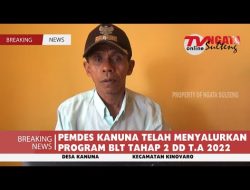 PEMDES KANUNA TELAH MENYALURKAN PROGRAM BLT TAHAP 2 DD T.A 2022