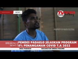 PEMDES PADAELO JELASKAN PROGRAM 8% PENANGANAN COVID T.A 2022