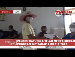 PEMDES WATUBULA TELAH MENYALURKAN PROGRAM BLT TAHAP 2 DD T.A 2022