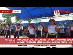 TANGGAPAN CAMAT KULAWI SELATAN MENGENAI LOMBA SENAM MAUMERE DAN LOMBA KEBERSIHAN DESAN GIMPU