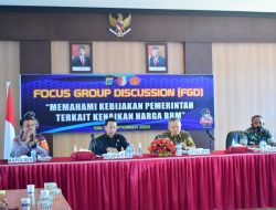 Ketua DPRD Sigi Bersama Bupati Sigi Menghadiri Acara Focus Group Discussion