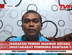 HARAPAN PEMDES MAKMUR KEPADA MASYARAKAT PENERIMA BANTUAN T.A 2022