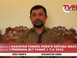 HARAPAN PEMDES PURO’O KEPADA PEMERINTAH PUSAT TAHUN 2022