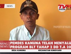 PEMDES KANUNA TELAH MENYALURKAN PROGRAM BLT TAHAP 2 DD T.A 2022