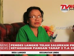PEMDES LANGKO TELAH SALURKAN PROGRAM KETAHANAN PANGAN TAHAP 2 T.A 2022