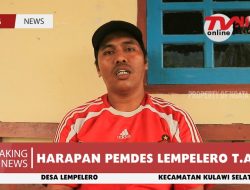 PEMDES LEMPELERO JELASKAN PROGRAM DI TAHUN 2023