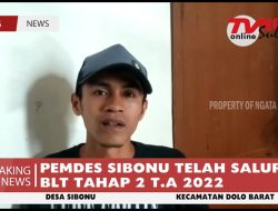 PEMDES SIBONU TELAH SALURKAN BLT TAHAP 2 T.A 2022