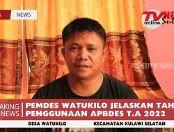 PEMDES WATUKILO JELASKAN TAHAPAN PENGGUNAAN APBDES T.A 2022
