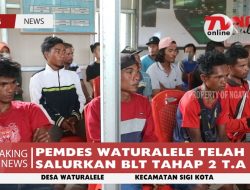 PEMDES WATURALELE TELAH SALURKAN BLT TAHAP 2 T.A 2022