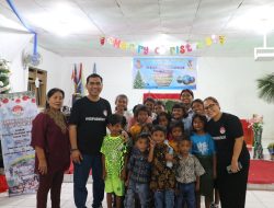 Keluarga Besar YMI Rayakan Natal Bersama di Taman Baca Kasih Bulunti Mantikole