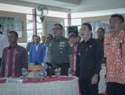 Bupati Sigi Menghadiri Vidcon Sosialisasi Rekrutmen Komponen Cadangan Matra Darat Tahun 2023