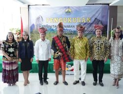 Bupati Sigi Hadiri Pengukuhan Komunitas Seni Tampo Lore Sulteng