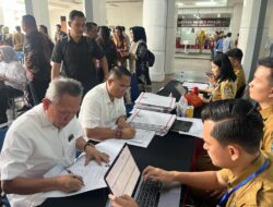 Rizal Intjenae dan Samuel Pongi Jalani Pemeriksaan Kesehatan Sebelum Pelantikan