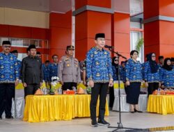 Jelang Akhir Masa Jabatan, Bupati Sigi Pimpin Apel Akbar