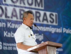 Bupati Sigi Membuka Forum Kolaborasi Pengembangan Kawasan Transmigrasi Palolo